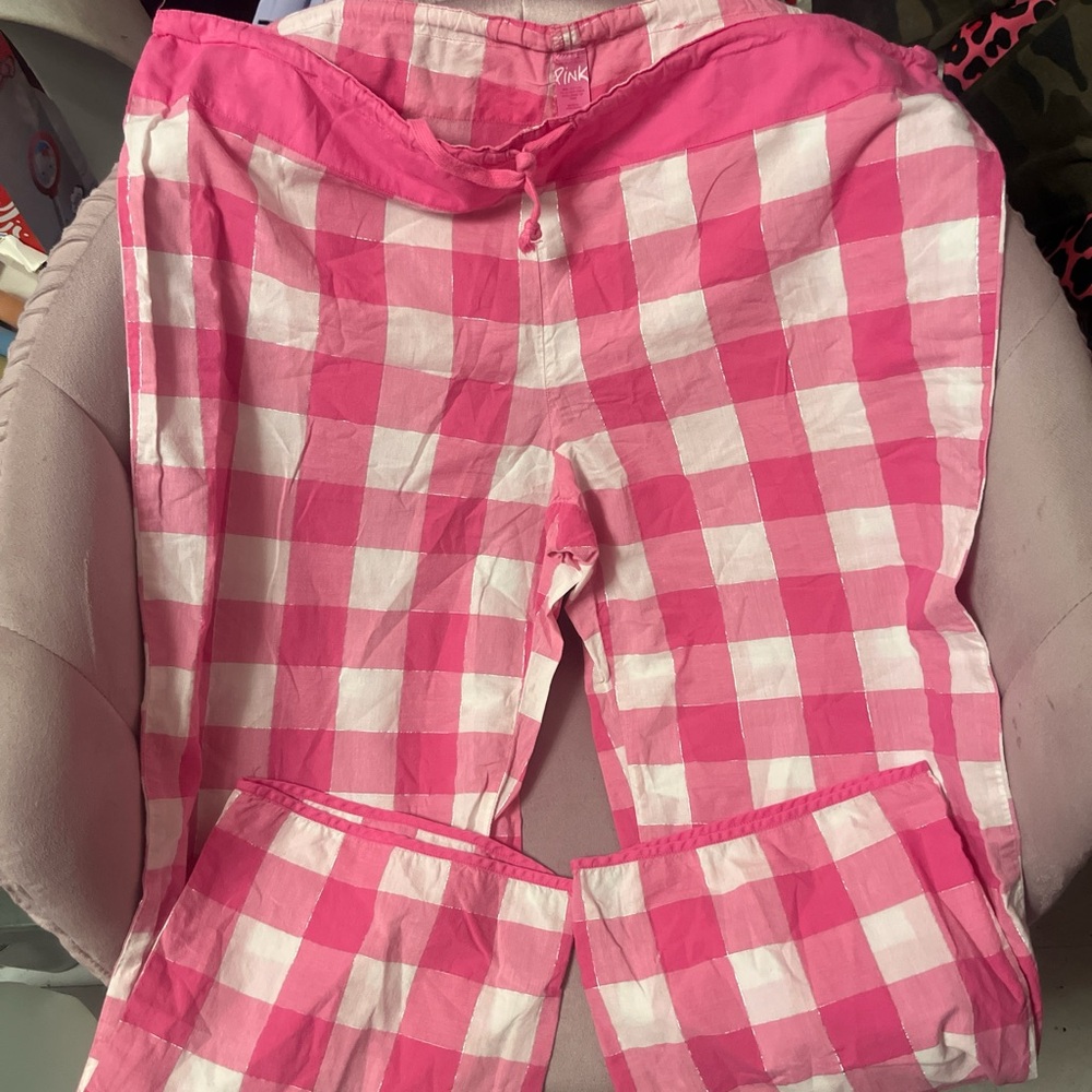 PINK Y2K pajama bottoms
